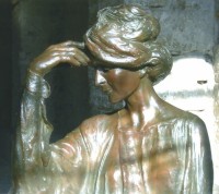 Omaggio alla Fracci '78 bronzo h cm46